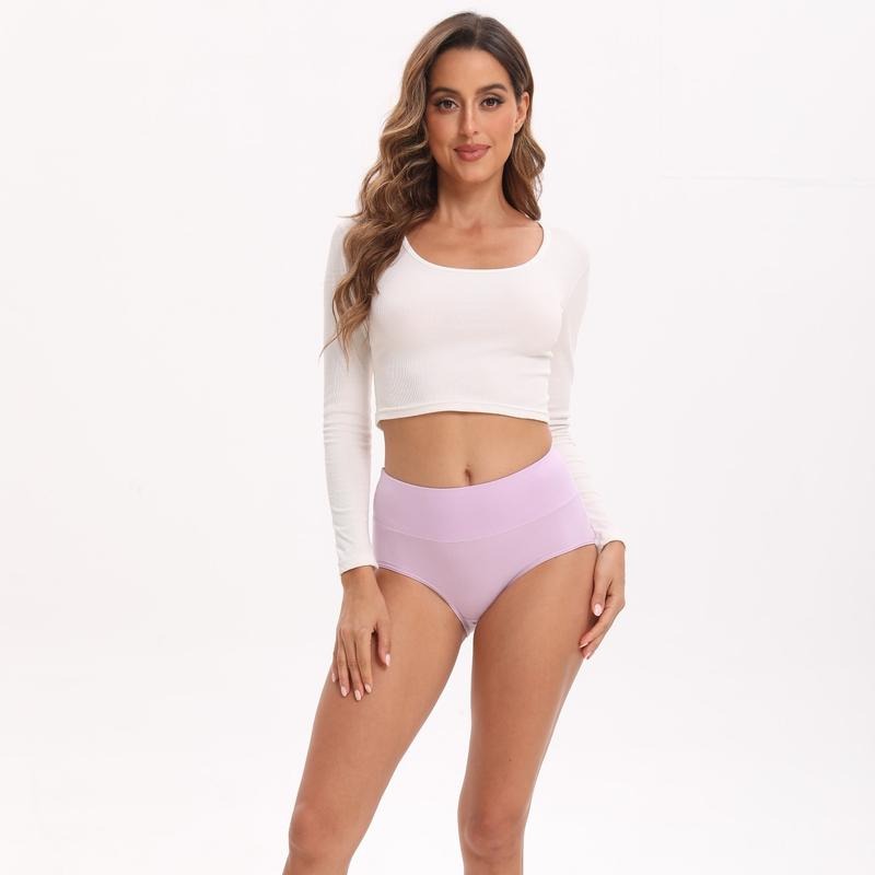 Verelle® 5-Pack High Waisted Comfort Cotton Briefs